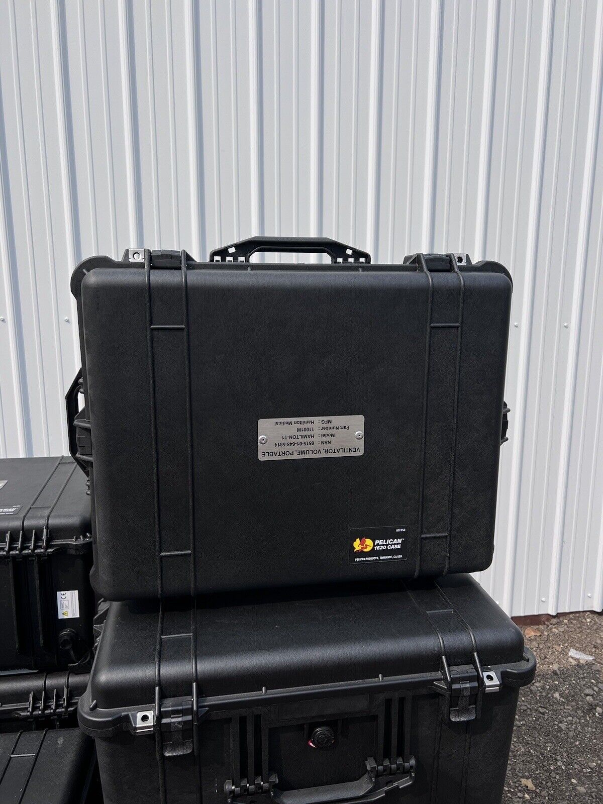 Pelican Case 1620 Hard Case With Foam Black Hard Rolling Travel Case