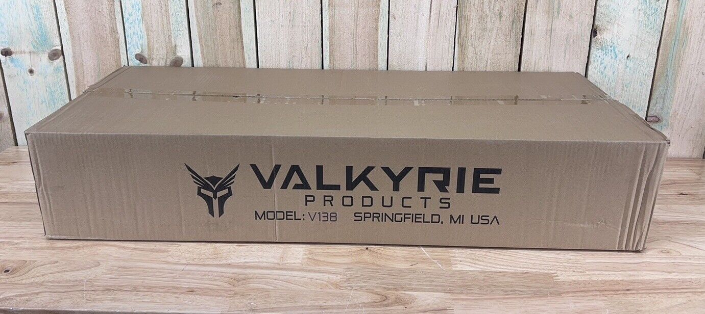 Valkyrie V138 Rifle Case Waterproof Storage W/ Pluck N Pull Foam Brand New 38"