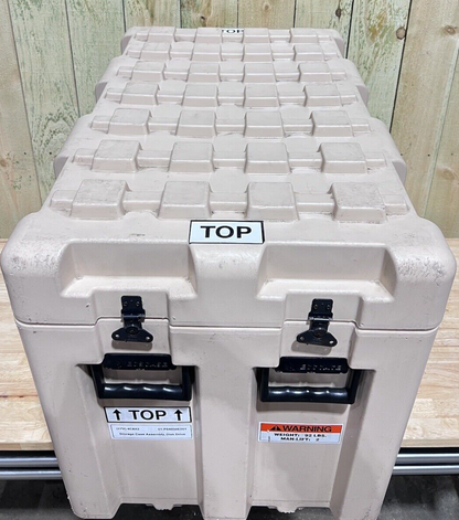 ECS Case 33.5” 21” 24.5” Loadmaster Waterproof Footlocker Military Storage