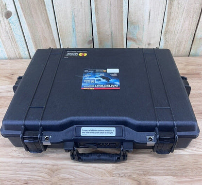 Pelican 1495 Laptop Case Wateproof Handheld Storage New Open Box Waterproof